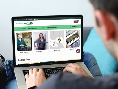 Homepage karriere.myAbility.jobs