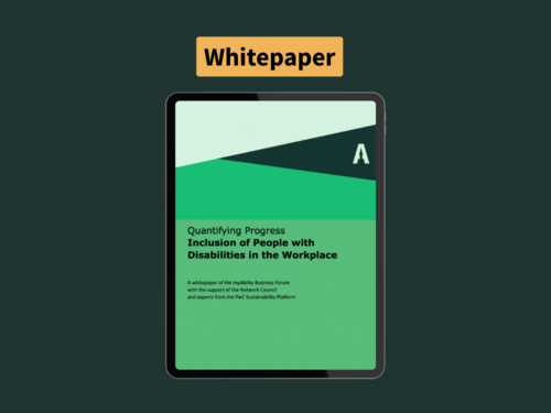 Whitepaper: "Quantifying Progress Inclusion of People with Disabilities in the Workplace"