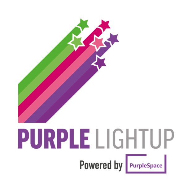 Logo Purple Light Up